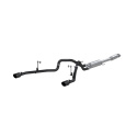 Ford F-150 2.7L/ 3.5L Ecoboost 5.0L 2021+ 3\'\' Catback Sportavgassystem 2.5\'\' Dubbla Utblås Bak - Svart Coatat MBRP
