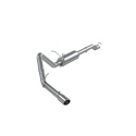 Ford F250 / F350 5.4L/6.8L/6.2L (CC-LB-SB/EC-LB) 08-10 3\'\' Catback Sportavgassystem Singel Sidoutblås AL MBRP