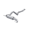 Ford Bronco 2.3L/2.7L EcoBoost 2/4-Dörrars 21+ 3\'\' Catback Sportavgassystem \'\'Hög Markfrigång\'\' Aluminiserat Stål MBRP