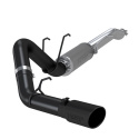 2017-2025 Ford F-250/F-350 6.2L/7.3L Super/Crew Cab 4\'\' Resonatorback Sportavgassystem Sidoutblås AL Svart Finish MBRP
