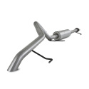 Toyota FJ 4.0L V6 2007-2014 2,5\'\' Catback Sportavgassystem Singelutblås Bak Off-Road Tail (Utan Utblås) AL MBRP