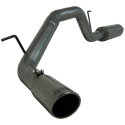 Nissan Titan 5.6L (EC/CC) 04-06 3\'\' Catback Sportavgassystem Singel Sidoutblås AL MBRP