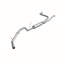 Nissan Titan 5.6L (EC/CC) 07-15 3\'\' Catback Sportavgassystem Singel Sidoutblås AL MBRP