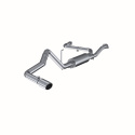 Nissan Frontier 4.0L V6 EC/CC-SB 2005-2015 3\'\' Catback Sportavgassystem Singel Sidoutblås AL MBRP