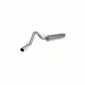 Jeep Wrangler TJ 2.5L/4.0L 97-99 2.5\'\' Catback Sportavgassystem Singel Sidoutblås AL MBRP