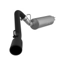 Jeep Wrangler TJ 2.5L/4.0L 97-99 2.5\'\' Catback Sportavgassystem Singel Sidoutblås Svart Coatad MBRP