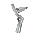 Jeep Wrangler TJ Unlimited 4.0L 04-06 2.5\'\' Catback Sportavgassystem Singelutblås T409 MBRP