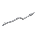 Jeep Gladiator 3.6L 2020+ 2.5\'\' Catback Sportavgassystem Singelutblås Bak - Aluminiserat Stål (Off-Road) MBRP
