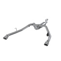 Jeep Gladiator 3.6L 2020+ 2.5\'\' Catback Sportavgassystem Dubbla Utblås Bak Aluminiserat Stål MBRP