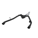Jeep Gladiator 3.6L 2020+ 2.5\'\' Catback Sportavgassystem Dubbla Utblås Bak Svart Coatat MBRP