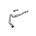 2500/3500 Duramax, EC/CC 2001-2005 4\'\' Catback Sportavgassystem Singel Sidoutblås AL MBRP
