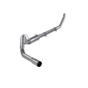 2500/3500 Cummins 1994-2002 4\'\' Turbo-Back Sportavgassystem Singel Sidoutblås (För 94-97 Krävs HG6100) T304 MBRP