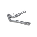 2004.5-2007 RAM 2500/3500 Cummins \'\'600/610\'\' 4\'\' Catback Sportavgassystem Singel Sidoutblås T409 MBRP