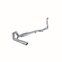 2500/3500 Cummins (All excl. EC/LB) 1989-1993 (Endast 2WD) 4\'\' Turbo-Back Sportavgassystem Singel Sidoutblås AL MBRP