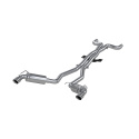 Camaro 6.2L 6-vxl 10-15 3\'\' Catback Sportavgassystem (Runda Utblås) T409 MBRP