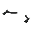 Camaro 6.2L 10-15 3\'\' Axleback Utan Ljuddämpare Svart Coatad MBRP