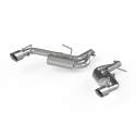 16-19 Chevrolet Camaro 2.5\'\' Aluminium Non NPP Axle-Back Sportavgassystem Avgassystem - 4\'\' Utblås Dubbla Väggar MBRP