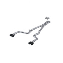 Challenger 15+ 3\'\' Cat Back Quad Pro-Series MBRP