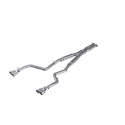 15-16 Dodge Challenger RT 5.7L Aluminiserat Stål 3\'\' Dubbla Utblås Bak Catback Sportavgassystem Quad Tips - Street MBRP