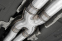 15-16 Dodge Challenger RT 5.7L Aluminiserat Stål 3\'\' Dubbla Utblås Bak Catback Sportavgassystem Quad Tips - Street MBRP