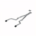2015-2023 Charger 5.7/6.1/6.4L 3\'\' Dubbla Utblås Bak SS Catback Sportavgassystem Kolfiberutblås MBRP