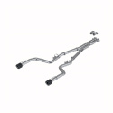 17-21 Charger 5.7L/6.2L/6.4L 3\'\' Race Profile Catback Sportavgassystem w/Dual Kolfiberutblås T304 SS Exhaust MBRP
