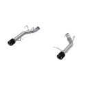 11-14 Ford Mustang GT 5.0L T304 SS 3\'\' Dual Axle-Back Sportavgassystem Med Kolfiberutblås (Race Version) MBRP