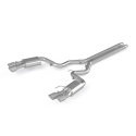 18-19 Ford Mustang GT 5.0 3\'\' Dubbla Utblås Bak AL Catback Sportavgassystem Quad 4.0in Utblås Dubbla Väggar MBRP