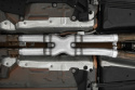 15-19 Ford Mustang GT 2.5\'\' Resonator Delete X-Pipe - AL MBRP
