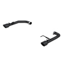 2015-2017 Ford Mustang GT 5.0 2.5\'\' Axle-Back Sportavgassystem Kit - Svart Coatat 4\'\' Utblås MBRP