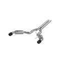 15-17 Ford Mustang GT 5L (Coupe) 3\'\' Catback Sportavgassystem Dubbla Utblås Bak 4.5\'\' Kolfiberutblås (Street) MBRP