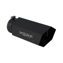 Universal Hex Utblås 5\'\' In 16\'\' Längd Logo - Svart Coatat MBRP