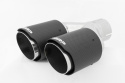 Universal Kolfiiber Dual Utblås 3.5\'\' OD/2.5\'\' In MBRP