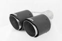 Universal Kolfiiber Dual Utblås 4\'\' OD/2.5\'\' In MBRP