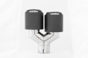 Universal Kolfiiber Dual Utblås 4\'\' OD/2.5\'\' In MBRP