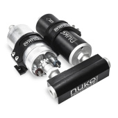 nuke-100-10-204 4-ports Fördelningsblock / Fuel Log För Bränslepumpar & Bränslefilter Nuke Performance (1x Bosch 044 + 1x Nuke Slim Filter) (3)