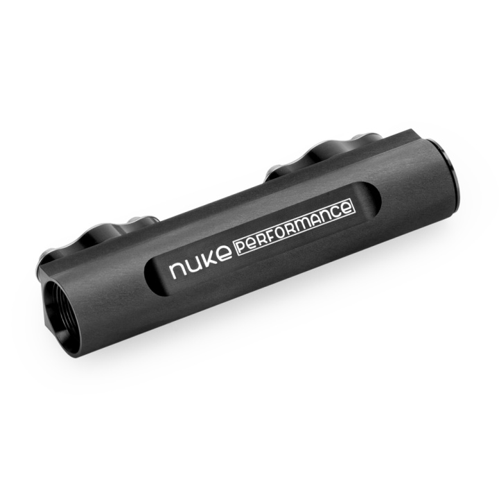 Fuel Log Fördelningsblock 4 Anslutningar AN-8 ORB Nuke Performance i gruppen Tuning / Bränslesystem / Övrigt & Reservdelar för bränsleprodukter hos DDESIGN Scandinavia AB (nuke-125-01-201)