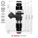 Bosch Spridare 980cc 65mm (EV14L) Nuke Performance