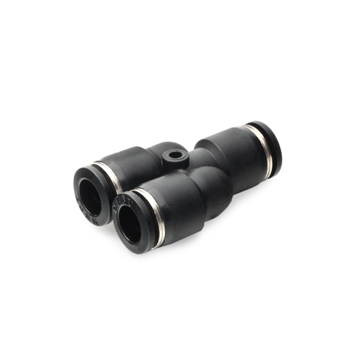 Pneufit Y-snabbkoppling 8 mm (1x) till 6 mm (2x) Nuke Performance i gruppen Tuning / AN-Kopplingar, Slang & Tillbehör / AN Komponenter / Snabbkopplingar hos DDESIGN Scandinavia AB (nuke-300-10-130)