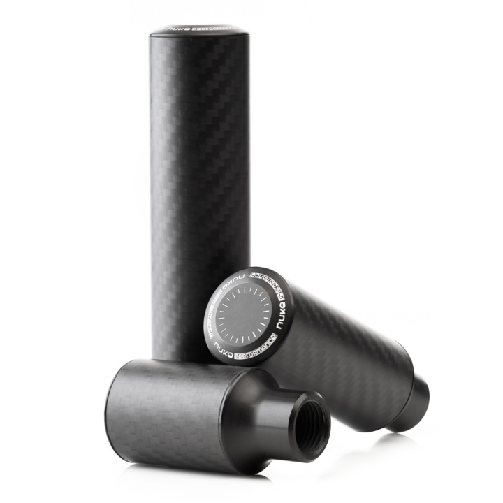 nuke-490-01-103 Växelspaksknopp Carbon (Matt Finish) Nuke Performance (Matte 100 (Längd 115mm))