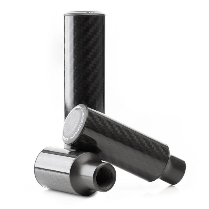 nuke-490-01-202 Växelspaksknopp Carbon (Blank Finish) Nuke Performance (Glossy 70 (Längd 95mm))