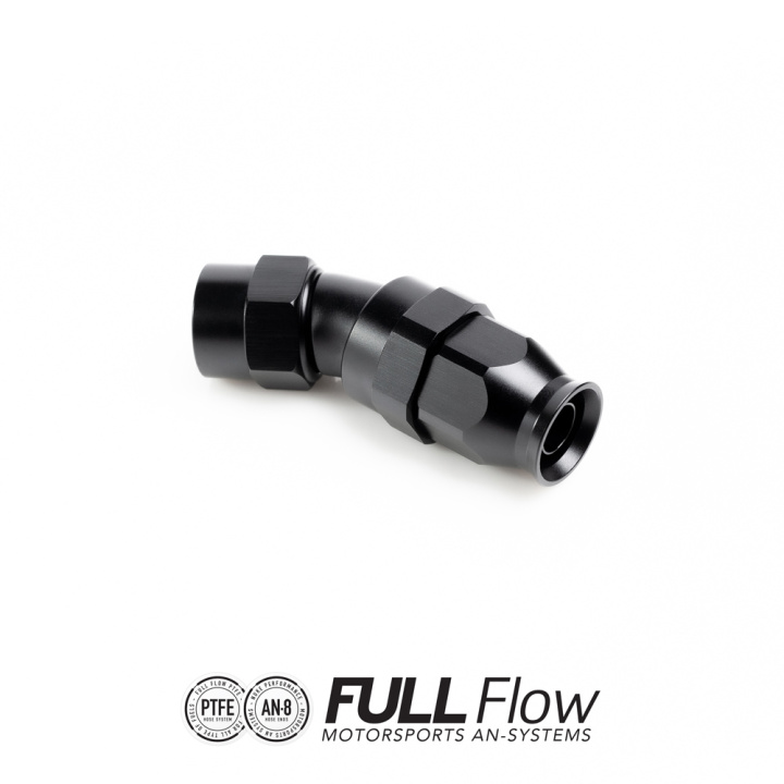 PTFE Slangkoppling Full Flow AN-8 30° Nuke Performance i gruppen Tuning / AN-Kopplingar, Slang & Tillbehör / AN Slangkopplingar / AN Slangkopplingar PTFE hos DDESIGN Scandinavia AB (nuke-810-03-108)