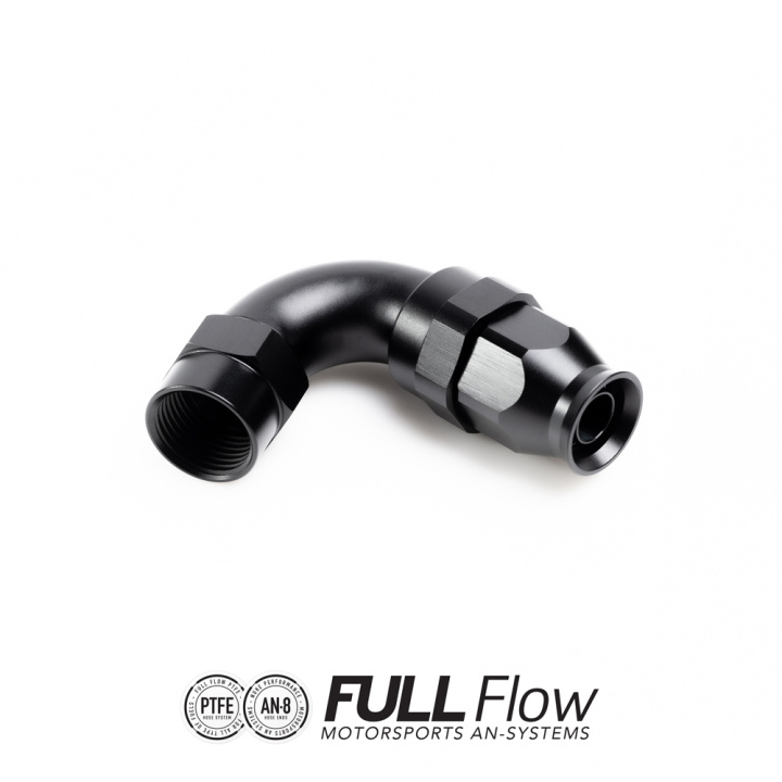 PTFE Slangkoppling Full Flow AN-8 120° Nuke Performance i gruppen Tuning / AN-Kopplingar, Slang & Tillbehör / AN Slangkopplingar / AN Slangkopplingar PTFE hos DDESIGN Scandinavia AB (nuke-810-12-108)