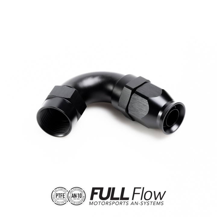 PTFE Slangkoppling Full Flow AN-10 120° Nuke Performance i gruppen Tuning / AN-Kopplingar, Slang & Tillbehör / AN Slangkopplingar / AN Slangkopplingar PTFE hos DDESIGN Scandinavia AB (nuke-810-12-110)