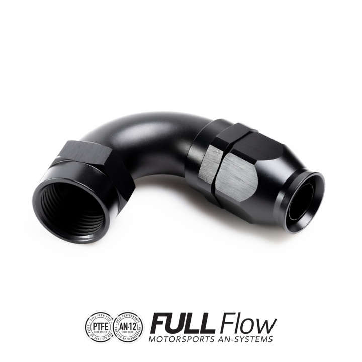 PTFE Slangkoppling Full Flow AN-12 120° Nuke Performance i gruppen Tuning / AN-Kopplingar, Slang & Tillbehör / AN Slangkopplingar / AN Slangkopplingar PTFE hos DDESIGN Scandinavia AB (nuke-810-12-112)