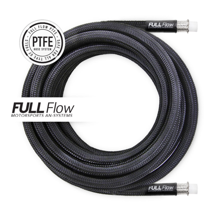 Nylonflätad PTFE Bränsleslang Svart AN-8 Längd 1m Nuke Performance i gruppen Tuning / AN-Kopplingar, Slang & Tillbehör / AN Slang & Rör / AN Slangar hos DDESIGN Scandinavia AB (nuke-820-02-108)