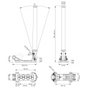 Hydraulisk Handbroms DriftSpec Pro Matt Kolfiber 360mm Nuke Performance