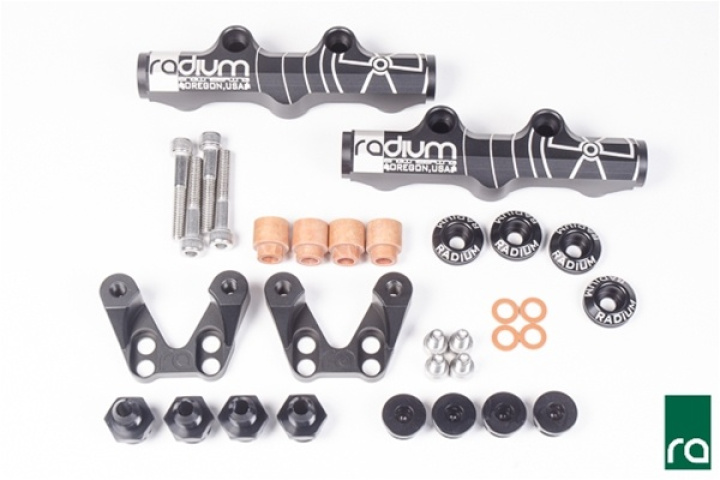 rad20-0304-01 SUBARU V.1-6 Fuelrail-kit Toppmatade Konverteringskit Radium