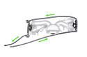 Subaru EJ-Motorer Adapterkit Fuelrail Radium Engineering