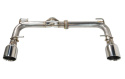 Toyota GR86 / Subaru BRZ 2022+ Axleback Sportavgassystem 4.5\'\' Utblås Rostfritt Remark